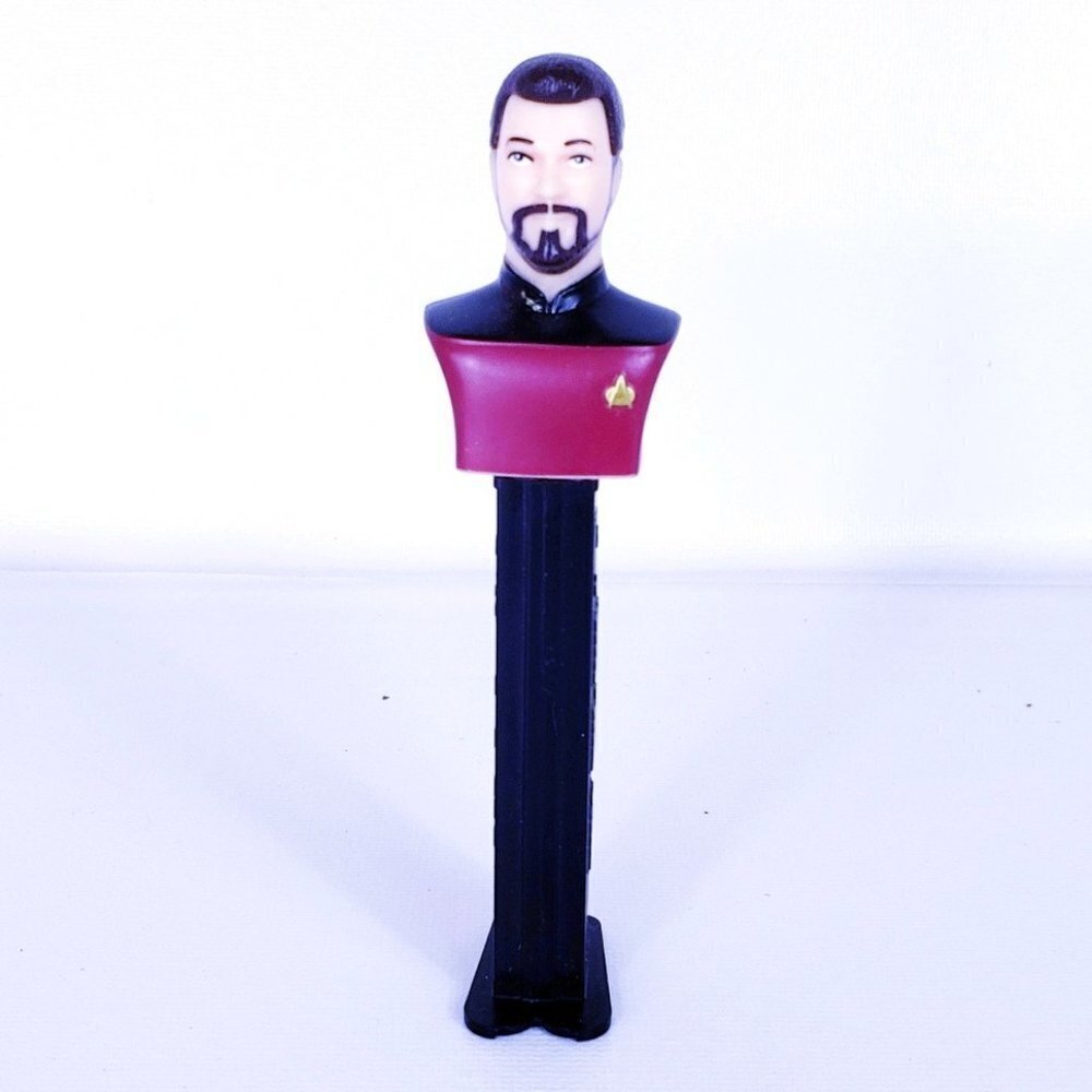 STAR Trek Next Generation Pez dispenser Will Riker "Number One"